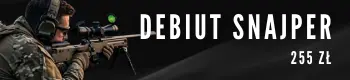 okładka – debiut snajper